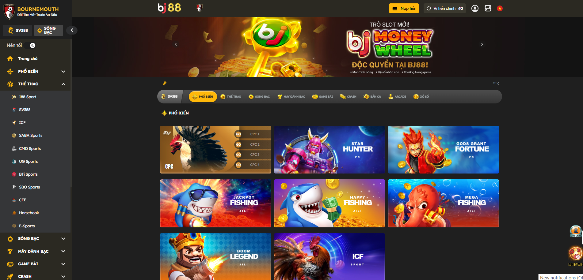 BJ88 - Nhà Cái Casino Uy Tín | Đá Gà Trực Tiếp Số 1 Năm 2025 30 BJ88 là nhà cái nổi tiếng với sảnh đá gà Thomo khi hợp tác độc quyền cùng SV388. Với hơn 500+ trò chơi đổi thưởng khác nhau và sảnh cược hấp dẫn
