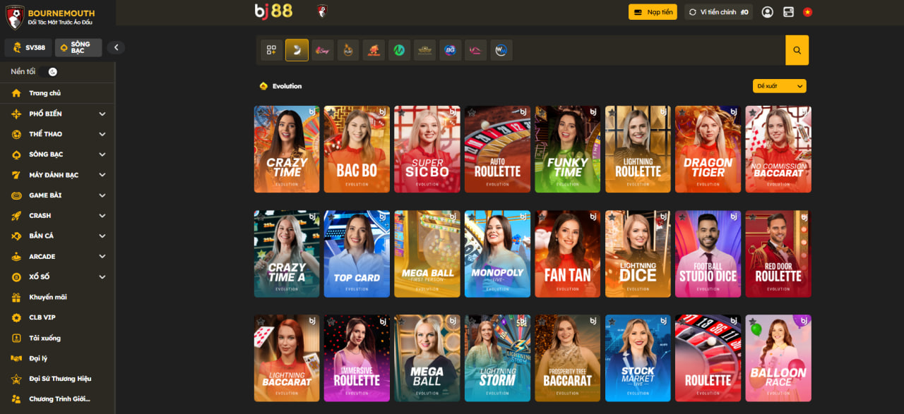 BJ88 - Nhà Cái Casino Uy Tín | Đá Gà Trực Tiếp Số 1 Năm 2025 35 Live Casino BJ88 với các trò chơi như: Baccarat, Blackjack, Sicbo, Bull Bull,...
