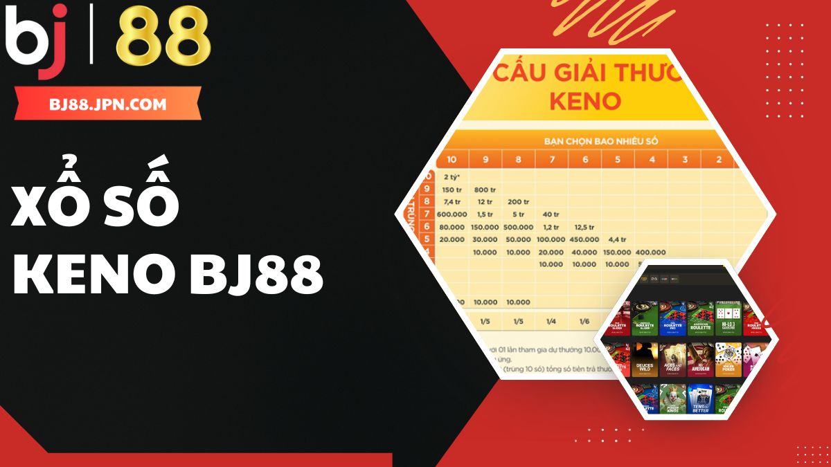 Khám phá sảnh xổ số Keno Bj88